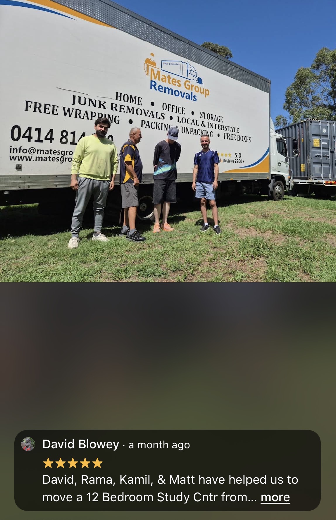 Removalists Kenmore